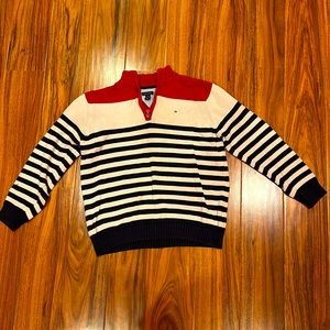 Half Zip Up Sweater - Tommy Hilfiger